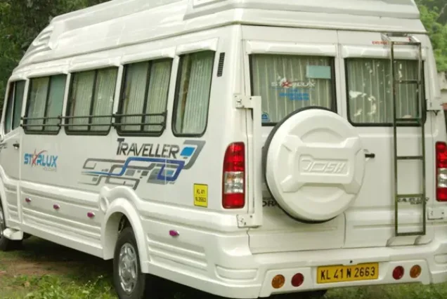 Tempo traveller 12 seater