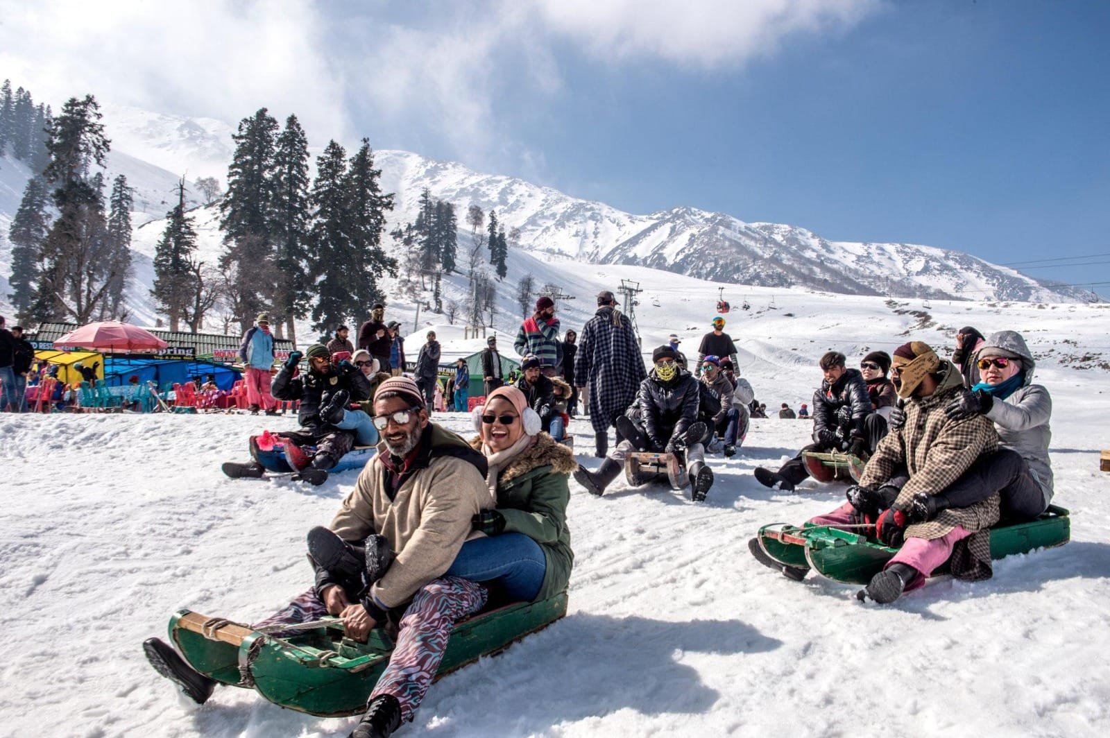 Gulmarg igloo cafe