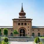 Jamia Masjid in Kashmir brown chinar kashmir