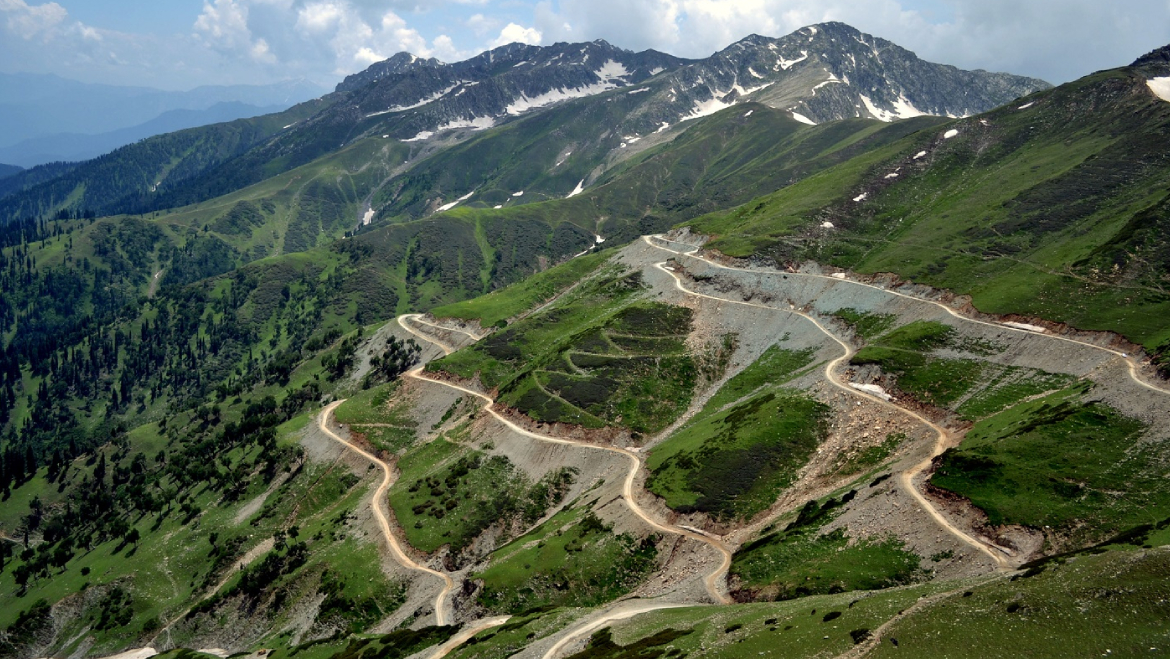 Sinthan Top brown chinar kashmir