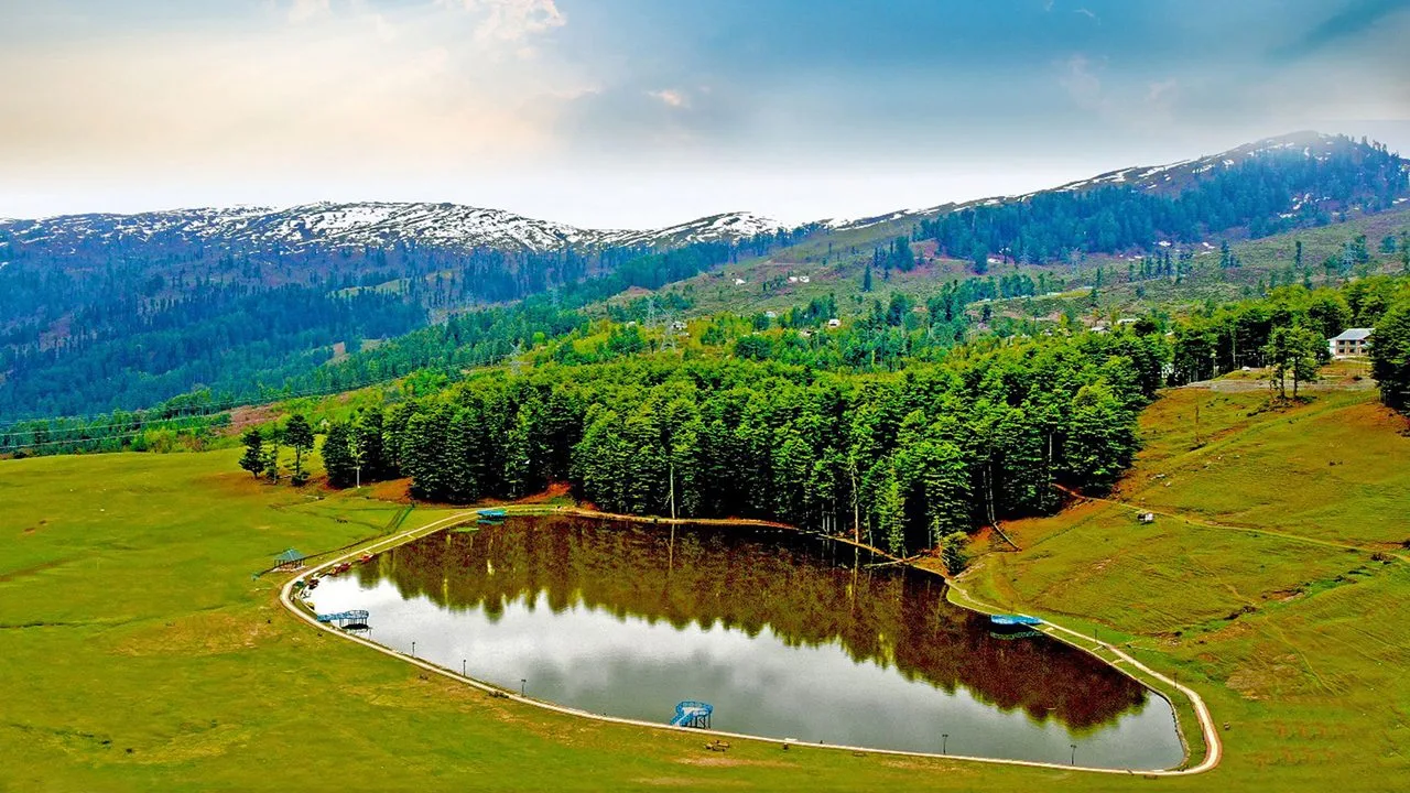 Sanasar Lake brown chinar kashmir