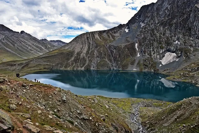 Vishansar Lake brown chinar kashmir