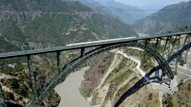 Chenab railway bridge