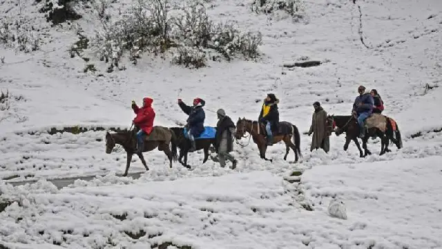 Pony Ride in Kashmir
