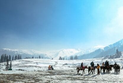 Gulmarg in winter