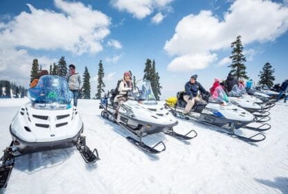 Gulmarg in winter