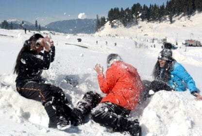 Gulmarg in winter