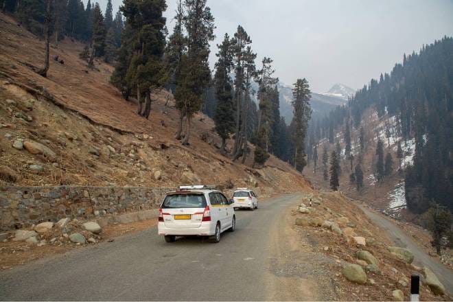 sringar to sinthan top taxi