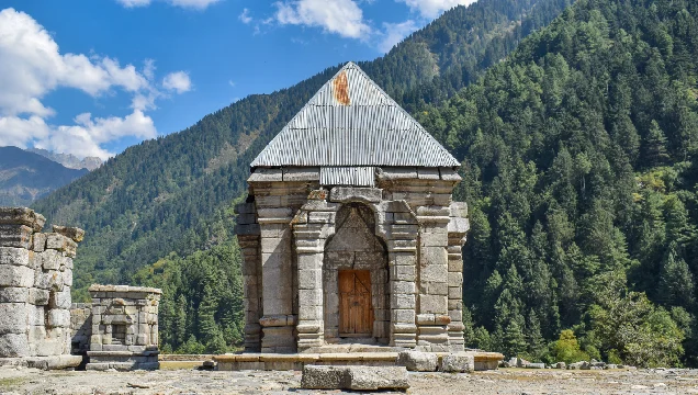 Naranag Temple brown chinar kashmir