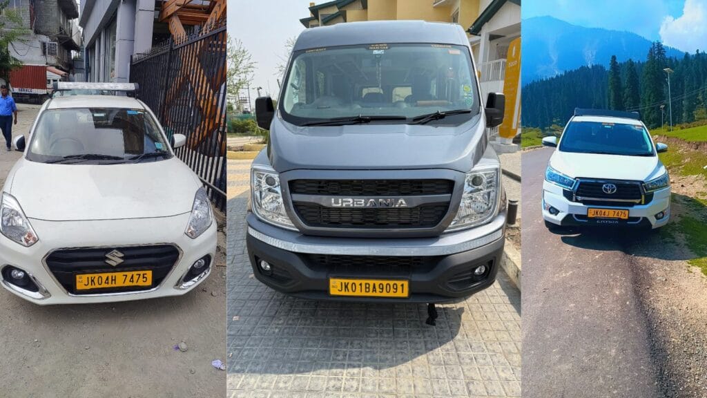 kashmir tourism cabs