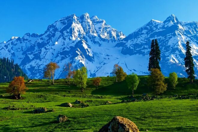 Summer vs Winter Kashmir