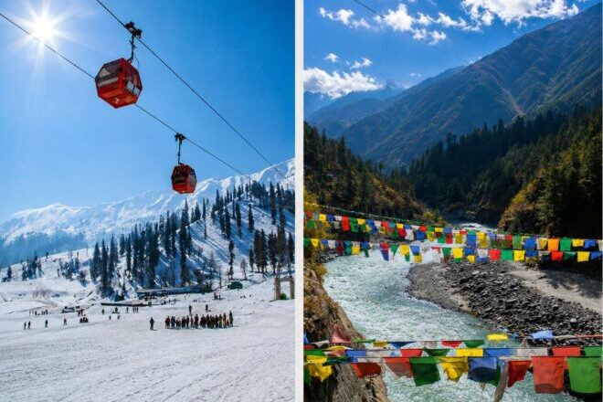 Kashmir vs Manali
