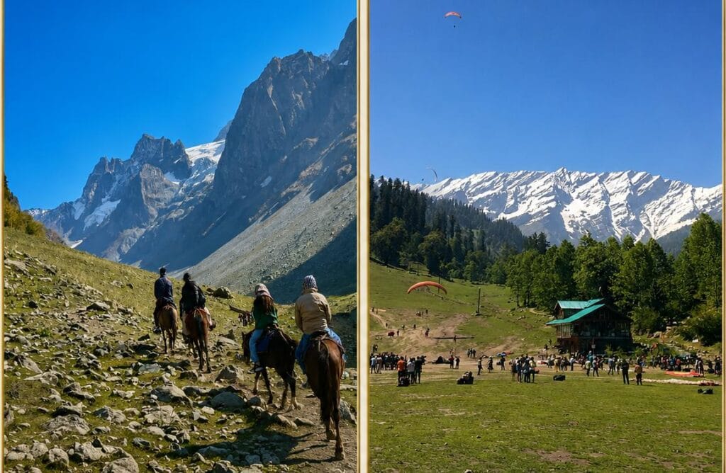 Kashmir vs Manali
