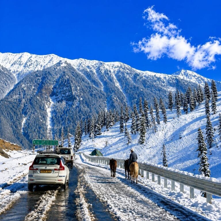 Best Time to Visit Kashmir for Snowfall (Complete Guide)