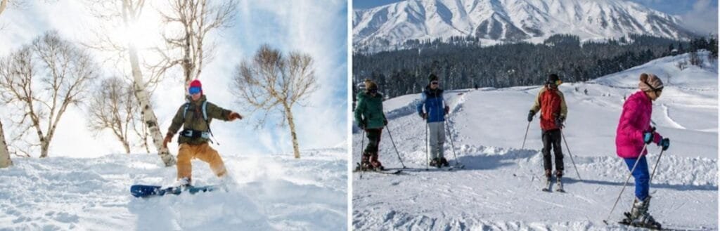 winter activities in Kashmir
