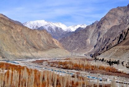 Ladakh in winter