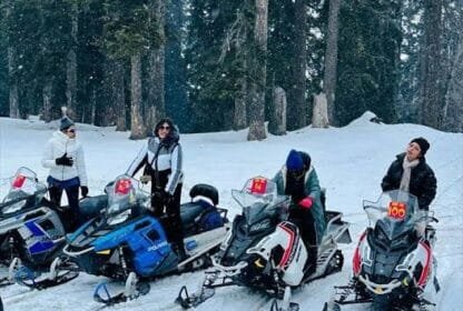Kashmir winter trip with family