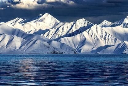 Ladakh in winter