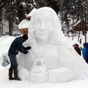 Gulmarg Snow Festival_brown_chinar_kashmir