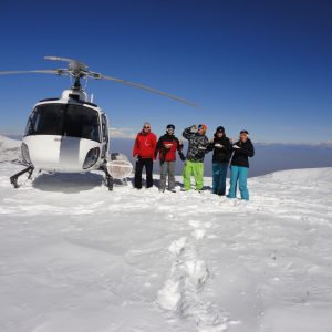 Helicopter Ride in Gulmarg brown chinar kashmir