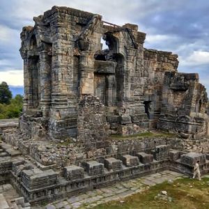 Martand Sun Temple brown chinar kashmir