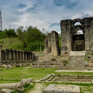 Martand Sun Temple brown chinar kashmir