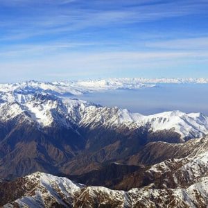 Pir panjal range brown chinar kashmir