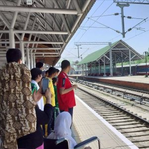 Railway Station in Srinagar brown chinar kashmir