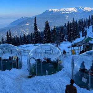 Summer vs Winter Kashmir