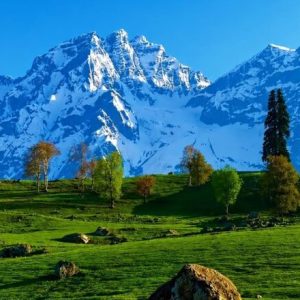 Summer vs Winter Kashmir