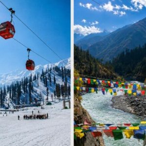 Kashmir vs Manali