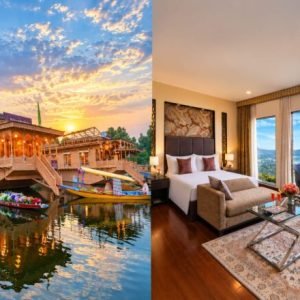 Houseboat vs luxury hotel in Srinagar