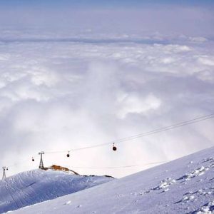 gulmarg gondola stages brown chinar kashmir